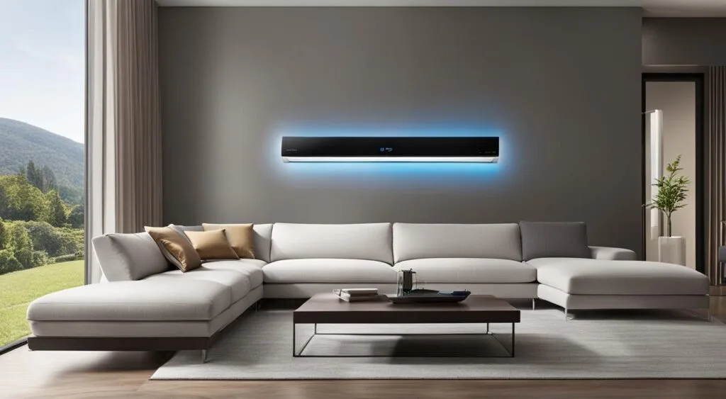 ar condicionado split modelo LG Dual Inverter Voice 9000 BTUs ar condicionado split modelo LG Dual Inverter Voice 9000 BTUs